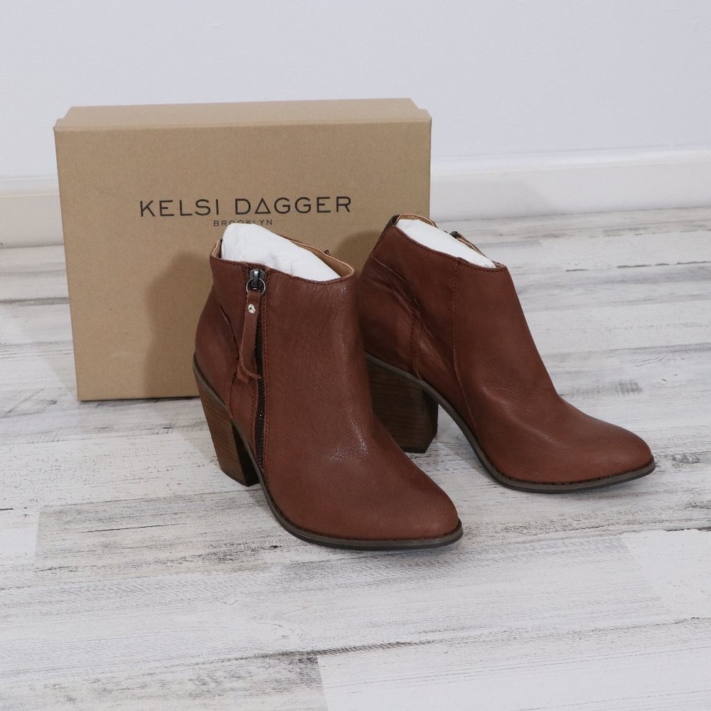 Kelsi Dagger Jupiter Boot 9 New Mahogony Brown